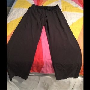 Gray active pants